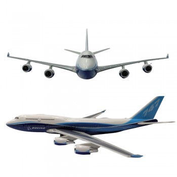 ENFEITE DECORATIVO MODELO AVIÃO BOEING 747  REF: AP747-M