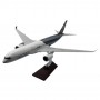 ENFEITE DECORATIVO MODELO AVIÃO AIRBUS A350  REF: AP350-1G