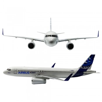 ENFEITE DECORATIVO MODELO AVIÃO AIRBUS A320  REF: AP320-G