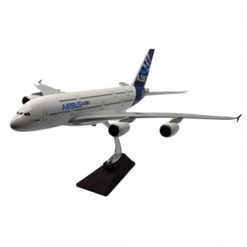 ENFEITE DECORATIVO MODELO AVIÃO AIRBUS A380 REF: AP380-G