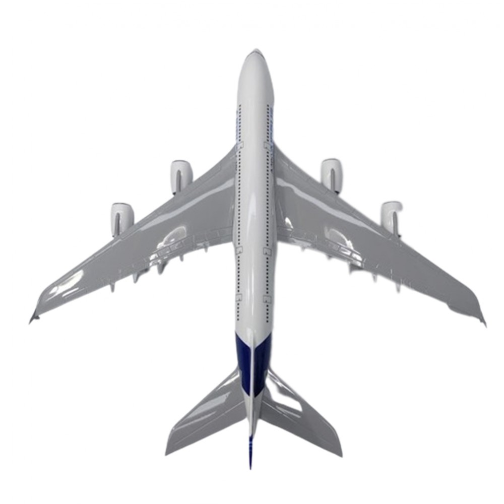 ENFEITE DECORATIVO MODELO AVIÃO AIRBUS A380 REF: AP380-G