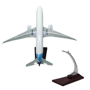 ENFEITE DECORATIVO MODELO AVIÃO BOEING 777  REF: AP777-G