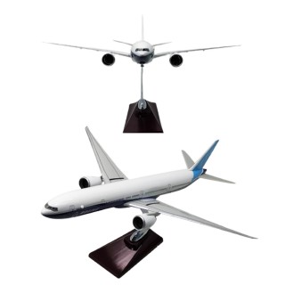 ENFEITE DECORATIVO MODELO AVIÃO BOEING 777  REF: AP777-G