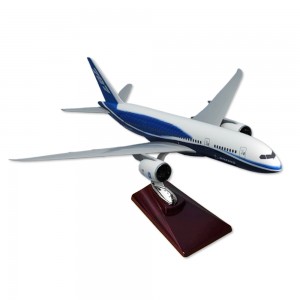 ENFEITE DECORATIVO MODELO AVIÃO BOEING 787  REF: AP787-G