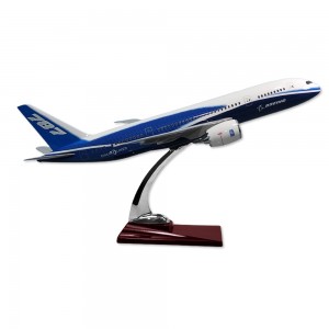 ENFEITE DECORATIVO MODELO AVIÃO BOEING 787  REF: AP787-G
