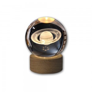 LUMINÁRIA GLOBO DE VIDRO MODELO SATURNO  REF: AP7814WL-U1