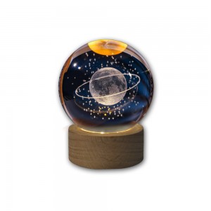 LUMINÁRIA GLOBO DE VIDRO MODELO LUA  REF: AP7814WL-PS