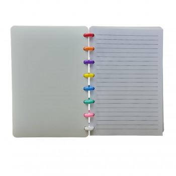 CADERNO DE DISCOS PARA ANOTAÇÕES EM PLÁSTICO  REF: APBZ0214