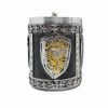 CANECA MEDIEVAL MODELO BRASÃO EM RESINA E INOX 400ML REF: 1146B CANECA MEDIEVAL MODELO BRASÃO EM RESINA E INOX 400ML REF: 1146B