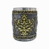CANECA MEDIEVAL MODELO APU INTI EM RESINA E INOX 400ML REF: 982B CANECA MEDIEVAL MODELO APU INTI EM RESINA E INOX 400ML REF: 982B