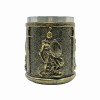 CANECA MEDIEVAL MODELO GUERREIRO EM RESINA 400ML REF: 22002B