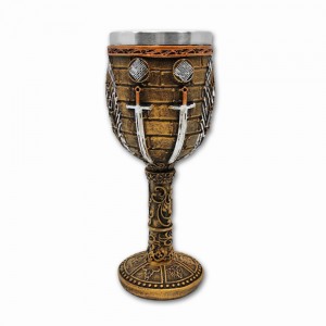 TAÇA MEDIEVAL MODELO ESPADAS EM RESINA 180ML REF: 1733A TAÇA MEDIEVAL MODELO ESPADAS EM RESINA 180ML REF: 1733A