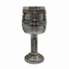 TAÇA MEDIEVAL MODELO ESCUDO E ESPADAS EM RESINA 180ML REF: 220036A