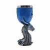 TAÇA MEDIEVAL MODELO DRAGÃO EM INOX E RESINA 180ML REF:1732A