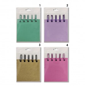 BLOCO DE PAPEL AUTOADESIVO MODELO AGENDINHA COM 25 FOLHAS CADA  REF: AP0322