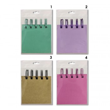 BLOCO DE PAPEL AUTOADESIVO MODELO AGENDINHA COM 25 FOLHAS CADA  REF: AP0322