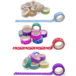 PACOTE DE FITAS ADESIVASCOM 6 UNIDADES COLORIDAS REF: AP3934 PACOTE DE FITAS ADESIVASCOM 6 UNIDADES COLORIDAS REF: AP3934