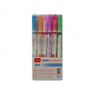 CANETA CARIMBO DE PONTA DUPLA COM 6 PEÇAS  REF: APJM7707 CANETA CARIMBO DE PONTA DUPLA COM 6 PEÇAS  REF: APJM7707