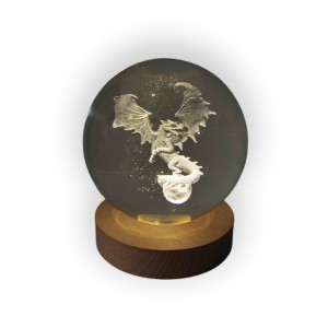 LUMINÁRIA GLOBO DE VIDRO MODELO DRAGÃO REF: AP7814WL-10DR LUMINÁRIA GLOBO DE VIDRO MODELO DRAGÃO REF: AP7814WL-10DR