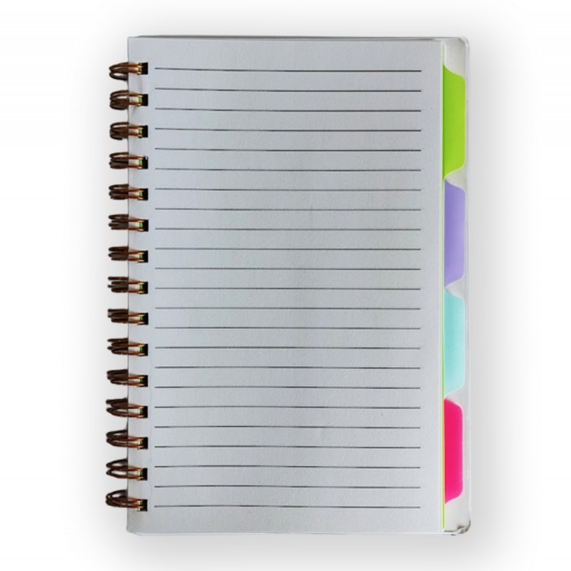 CADERNO PERMANENTE A5 MODELO PLANTAS COM 80 FOLHAS REF: AP83-2025
