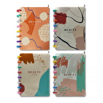 CADERNO DE DISCO COM 80 FOLHAS QUADRICULADA REF: AP83-2306