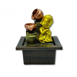 FONTE DE ÁGUA INFINITA DECORATIVA EM PLÁSTICO REF: AP1718E