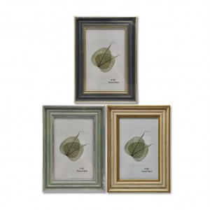 PORTA RETRATO DE MESA EM MADEIRA 10X15CM REF: AP8972