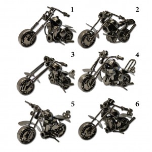 ENFEITE DECORATIVO MODELO MOTO EM METAL REF: AP7469MO ENFEITE DECORATIVO MODELO MOTO EM METAL REF: AP7469MO