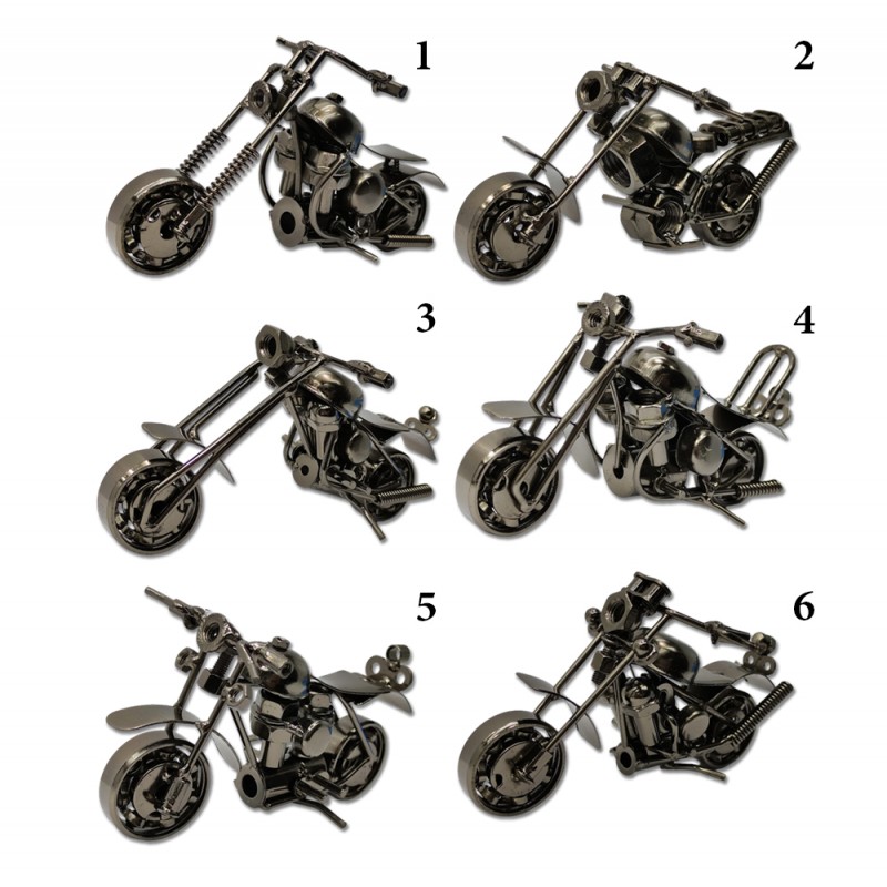 ENFEITE DECORATIVO MODELO MOTO EM METAL REF: AP7469MO ENFEITE DECORATIVO MODELO MOTO EM METAL REF: AP7469MO