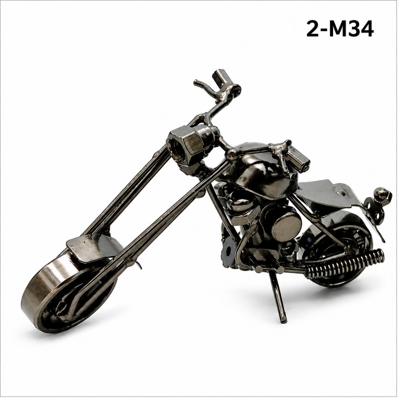 ENFEITE DECORATIVO MODELO MOTO EM METAL REF: AP7469MO ENFEITE DECORATIVO MODELO MOTO EM METAL REF: AP7469MO