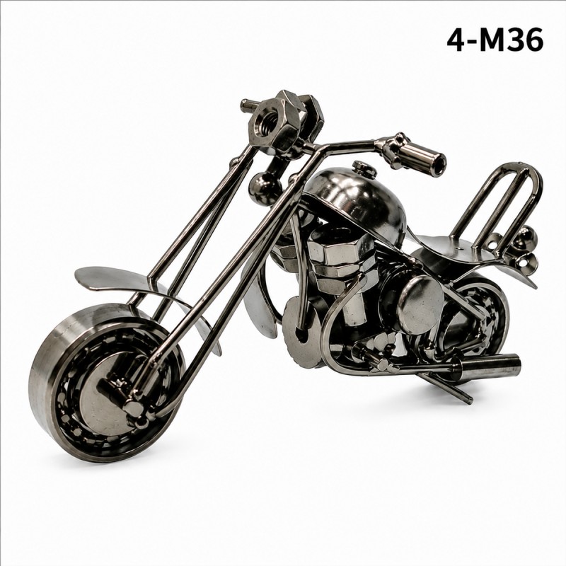 ENFEITE DECORATIVO MODELO MOTO EM METAL REF: AP7469MO ENFEITE DECORATIVO MODELO MOTO EM METAL REF: AP7469MO