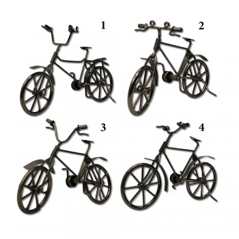 ENFEITE DECORATIVO MODELO BICICLETA EM METAL REF: APZC005