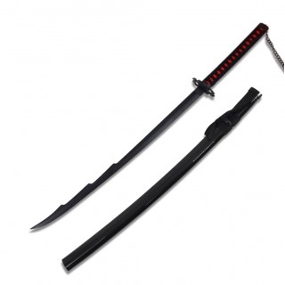 KATANA DECORATIVA COM LÂMINA SEM CORTE EM BAMBU 101CM  REF: PFL23504