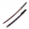 KATANA DECORATIVA COM LÂMINA SEM CORTE EM BAMBU 101CM REF: PFL23514 KATANA DECORATIVA COM LÂMINA SEM CORTE EM BAMBU 101CM REF: PFL23514