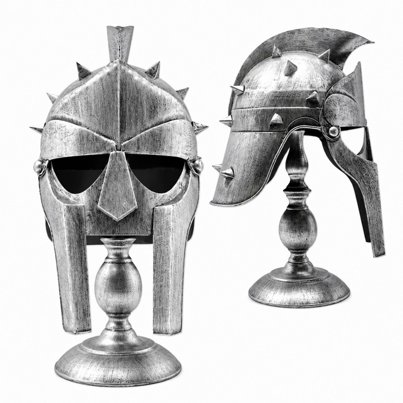 ENFEITE CAPACETE DECORATIVO EM METAL REF: AP6633
