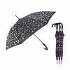 GUARDA CHUVA LONGO MUDA DE COR MODELO BOLINHAS 60CM REF: AP1803 GUARDA CHUVA LONGO MUDA DE COR MODELO BOLINHAS 60CM REF: AP1803