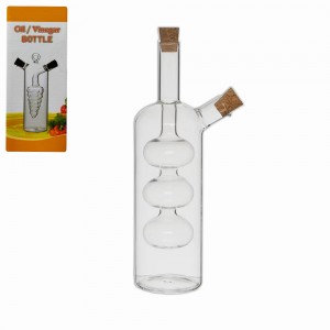 GALHETEIRO PARA OLÉOS E AZEITE EM VIDRO 80/220ML REF: AP6032 GALHETEIRO PARA OLÉOS E AZEITE EM VIDRO 80/220ML REF: AP6032