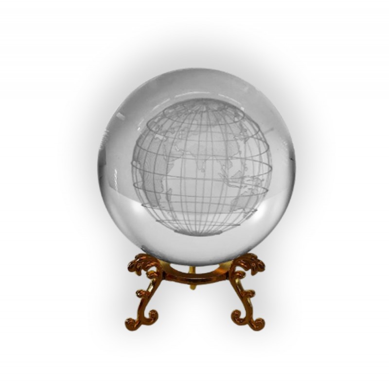 GLOBO DE VIDRO DECORATIVO MODELO PLANETA TERRA REF: AP7814-6S1 GLOBO DE VIDRO DECORATIVO MODELO PLANETA TERRA REF: AP7814-6S1