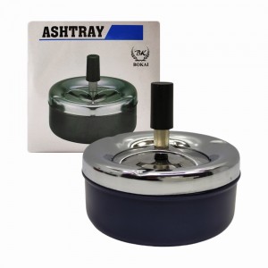 CINZEIRO REDONDO DE MESA EM METAL AZUL REF: APBK6001-B2 CINZEIRO REDONDO DE MESA EM METAL AZUL REF: APBK6001-B2