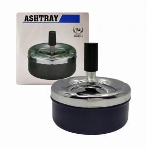 CINZEIRO REDONDO DE MESA EM METAL AZUL REF: APBK6003-B2 CINZEIRO REDONDO DE MESA EM METAL AZUL REF: APBK6003-B2