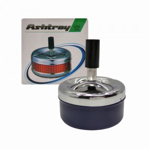 CINZEIRO REDONDO DE MESA EM METAL AZUL REF: APBK6004-B2 CINZEIRO REDONDO DE MESA EM METAL AZUL REF: APBK6004-B2