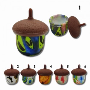 PORTA TRECO "SLICK" EM SILICONE MODELO NOZ ESTAMPADA REF: AP27-2218