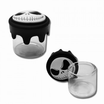 PORTA TRECO "SLICK" EM SILICONE E VIDRO MODELO ESQUELETO REF: AP27-2820