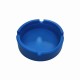 CINZEIRO DE MESA REDONDO EM SILICONE COR AZUL REF: PPS042-G