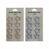 KIT CLIPS COM 8 UNIDADES 27MM EM METAL REF: AP3142