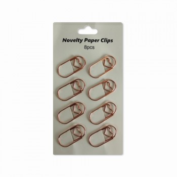 KIT CLIPS COM 8 UNIDADES 38MM EM METAL REF: AP3403 KIT CLIPS COM 8 UNIDADES 38MM EM METAL REF: AP3403
