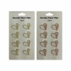 KIT CLIPS COM 8 UNIDADES 27MM EM METAL REF: AP3908