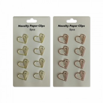 KIT CLIPS COM 8 UNIDADES 27MM EM METAL REF: AP3908