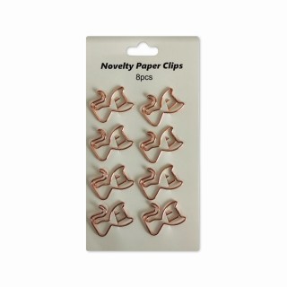 KIT CLIPS COM 8 UNIDADES 31MM EM METAL REF: AP4041