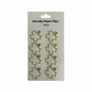 KIT CLIPS COM 8 UNIDADES 28MM EM METAL REF: AP4137